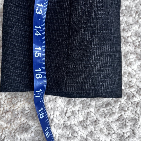 Nautica Mens Wool Cashmere Suit 42R W36 Charcoal Grey 3-Button Pleated Lord Tayl - Picture 8 of 16